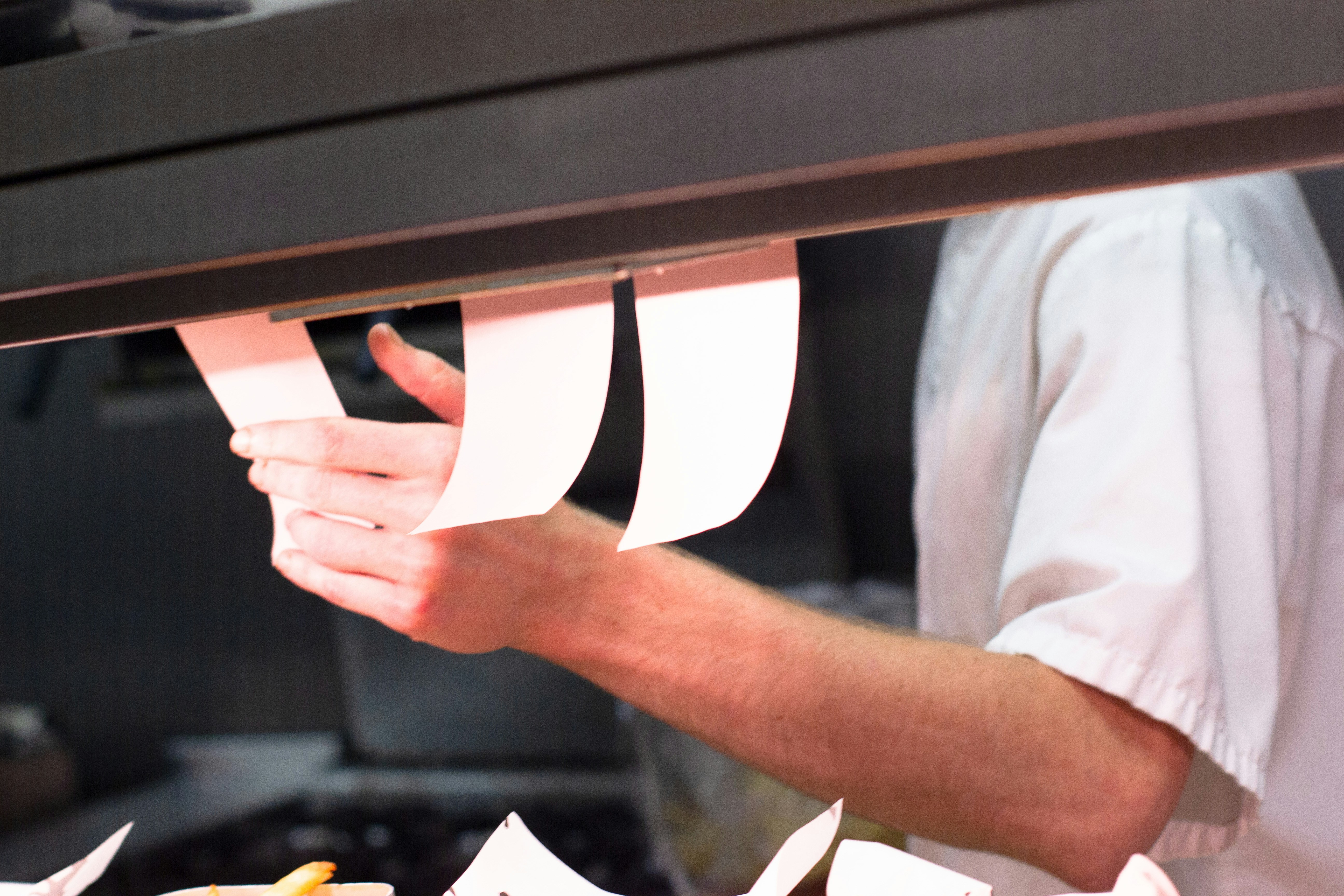 Fine dining kitchen